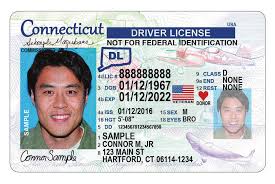 Driver's license - Driver Only 
Connecticut